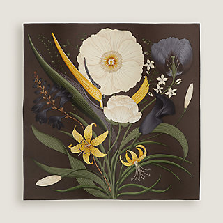 ケース付✨HERMES エルメス カレ90 野生のカーネーション ナデシコ 花柄 エルメス カレ90 OEillets sauvages et autres Caryophyllees